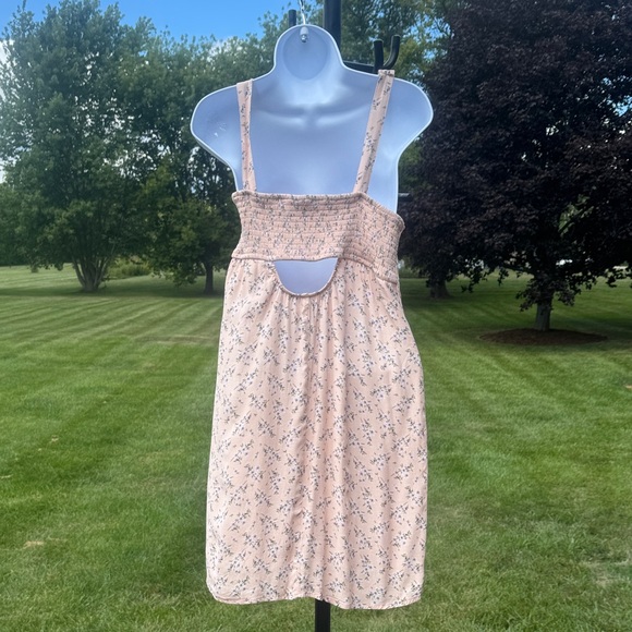 American Eagle Outfitters Floral Pink Sun Dress - Picture 2 of 5